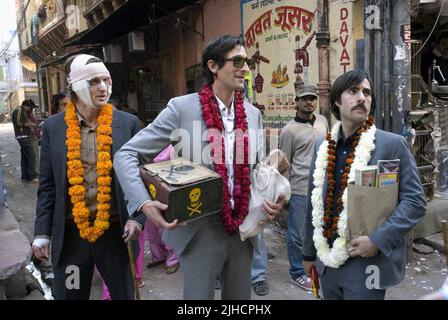 OWEN WILSON, Adrien Brody, Jason Schwartzman, der DARJEELING LIMITED, 2007 Stockfoto