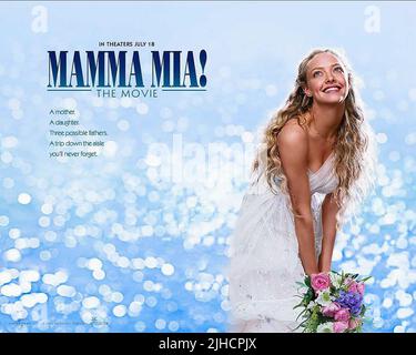 AMANDA SEYFRIED POSTER, MAMMA MIA!, 2008 Stockfoto