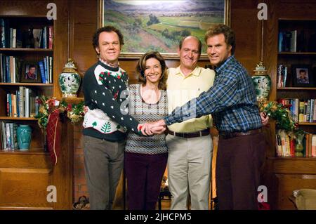 WILL FERRELL, Mary Steenburgen, Richard Jenkins, John C. Reilly, STEP BROTHERS, 2008 Stockfoto