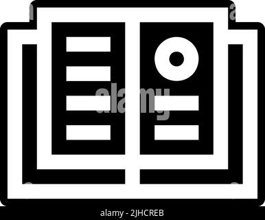 Biochemie offenes Buch . Stock Vektor