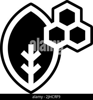 Biochemie Blatt . Stock Vektor