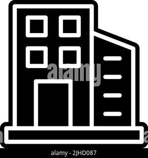 Jobs und Beruf Bürogebäude . Stock Vektor