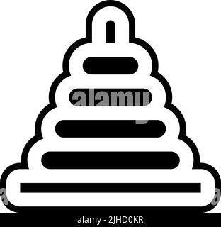 Kindergarten Spielzeug . Stock Vektor