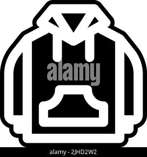 Outfit Hoodie . Stock Vektor