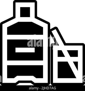 Kunst und Design Terpentin . Stock Vektor