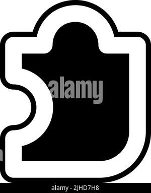 Basic ui Puzzle . Stock Vektor