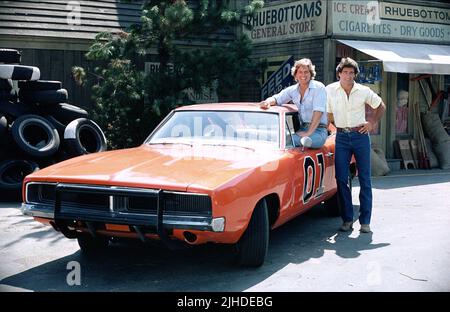 BYRON CHERRY, CHRISTOPHER MAYER, die Herzöge von Hazzard, 1982 Stockfoto