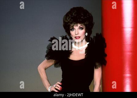 JOAN COLLINS, Dynastie, 1985 Stockfoto