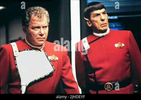 WILLIAM SHATNER, Leonard Nimoy, Star Trek VI: Das unentdeckte Land, 1991 Stockfoto