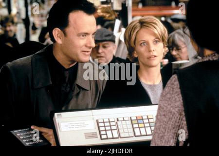 TOM HANKS, Meg Ryan, DU HAST POST, 1998 Stockfoto