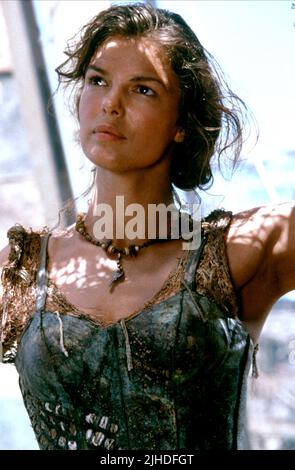 JEANNE TRIPPLEHORN, Waterworld, 1995 Stockfoto