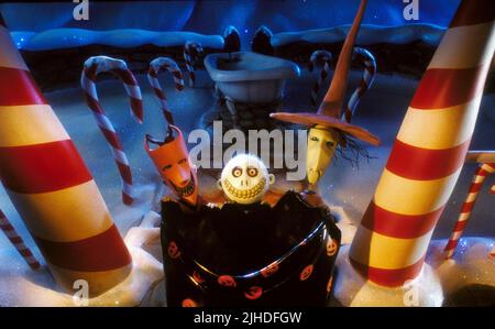 LOCK, Schock, Barrel, The Nightmare Before Christmas, 1993 Stockfoto