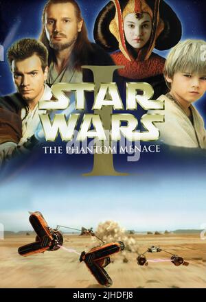 FILMPLAKAT, STAR WARS: EPISODE I - THE PHANTOM BEDROACE, 1999 Stockfoto