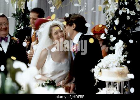 RENEE ZELLWEGER, Hugh Grant, Bridget Jones - Schokolade zum Frühstück, 2001 Stockfoto