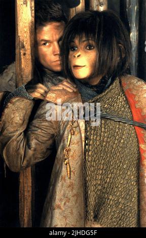 MARK WAHLBERG, Helena Bonham Carter, Planet der Affen, 2001 Stockfoto