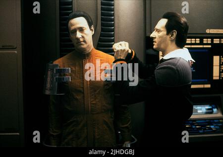 BRENT SPINER, Brent Spiner, STAR TREK: NEMESIS 2002 Stockfoto