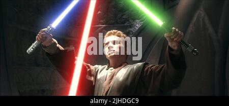 HAYDEN CHRISTENSEN, Star Wars: Episode II - Angriff der Klonkrieger 2002 Stockfoto
