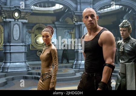 THANDIE NEWTON, VIN DIESEL, The Chronicles of Riddick, 2004 Stockfoto