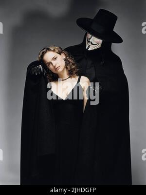 NATALIE PORTMAN, Hugo Weaving, V wie Vendetta, 2005 Stockfoto