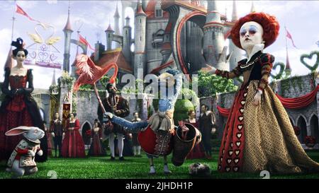 HELENA Bonham Carter, Alice im Wunderland, 2010 Stockfoto