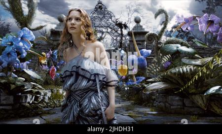 MIA WASIKOWSKA, Alice im Wunderland, 2010 Stockfoto