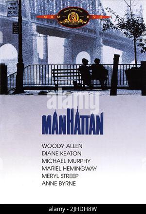 Film Poster, Manhattan, 1979 Stockfoto