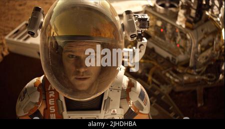 MATT DAMON, der Mars, 2015 Stockfoto