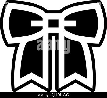 DIY und Kunsthandwerk Krawatte . Stock Vektor