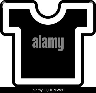 Verschiedene T-Shirts . Stock Vektor