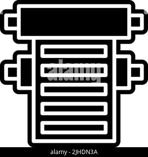 Offset wird gedruckt. Stock Vektor