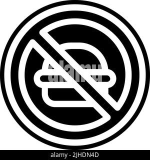 Ramadan kein Essen. Stock Vektor