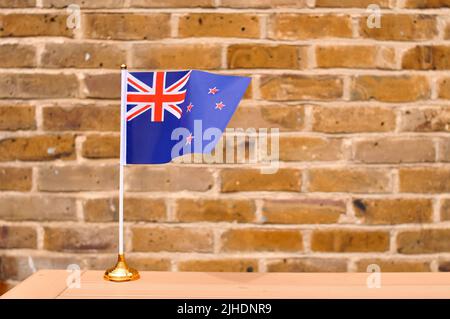 Die Nationalflagge von Australien schließt Streifen und Sterne Stockfoto