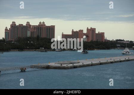 Royal Towers Hotel, Atlantis resort, Paradise Island, Bahamas Stockfoto