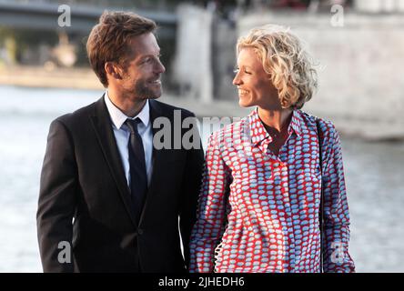 L'peinas du choix Jahr : 2017 Frankreich / Belgien Regie : Eric Lavaine Jamie Bamber, Alexandra Lamy Stockfoto