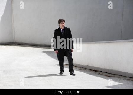 Blanc comme neige Jahr : 2010 Belgien / Frankreich Regie : Christophe Blanc François Cluzet Stockfoto