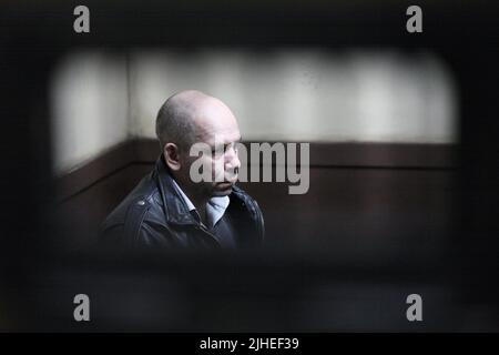 Présumé Coupable Jahr : 2011 Belgien / Frankreich Direktor : Vincent Garenq Philippe Torreton Stockfoto