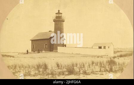 Massachusetts - Brent Point. Brent Point Light Station, Massachusetts. Stockfoto