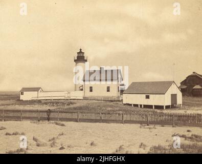 Massachusetts - Brent Point. Brent Point Light Station, Massachusetts. Stockfoto