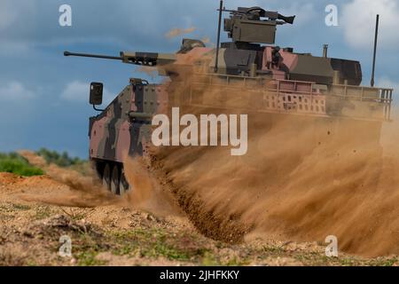 AS21 Rückfeedback. Südkoreanisches Infanteriekampffahrzeug Stockfoto