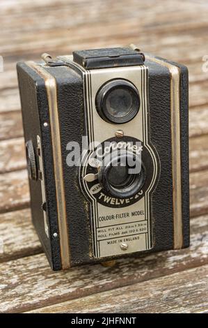 Vintage Coronet Twelve-20 Boxkamera Stockfoto