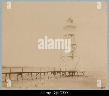 South Carolina - Sullivans Island Range. Sullivans Island Range Rear, South Carolina. (Siehe auch South Channel Range, South Carolina). Eingestellt Am 20. Mai 1899. Stockfoto