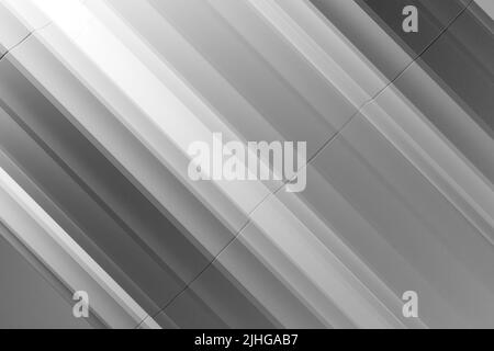 3D gerenderter weißer Hintergrund mit gekippten antiken Säulen Stockfoto