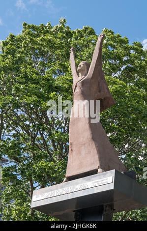 Statue von La Pasionara -Dolores Ibárrui - in Glasgow Stockfoto