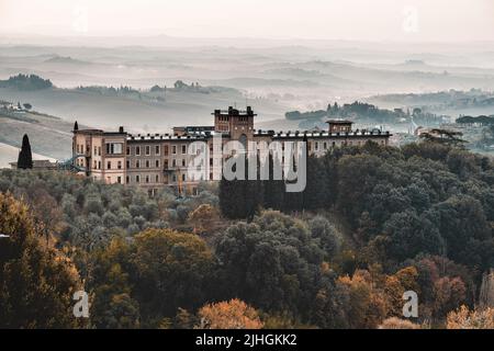 Casa di Riposo,Il Pavone, Siena, Italien, Europa Stockfoto