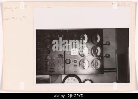 Virginia - Cape Henry. Cape Henry Light Station, Virginia. Stockfoto