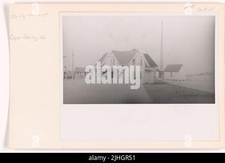 Virginia - Cape Henry. Cape Henry Light Station, Virginia. Stockfoto