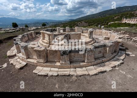 Kibyra; Es ist das Zentrum der Kabalis und später Kibyratis Region genannt. Umgeben von Phrygia im Norden, Caria und Lycia im Westen und Pisidia Stockfoto