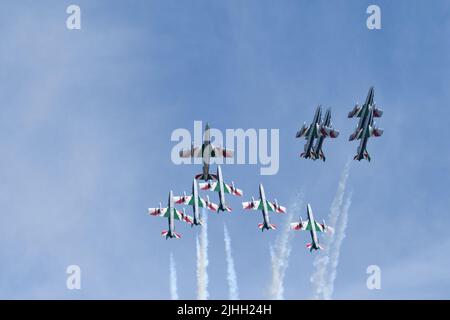Royal International Air Tattoo, RAF Fairford, Großbritannien. 16. Juli 2022. Stockfoto