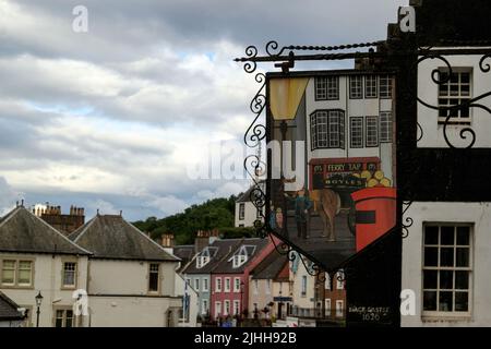 Scottish Pub, The Ferry Tap von West Terrace, South Queensferry, Lothian, Schottland, Großbritannien Stockfoto