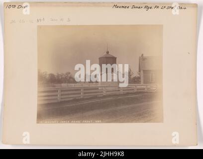 OH, Maumee. Maumee Inner Range Front Light Station, Ohio. Stockfoto